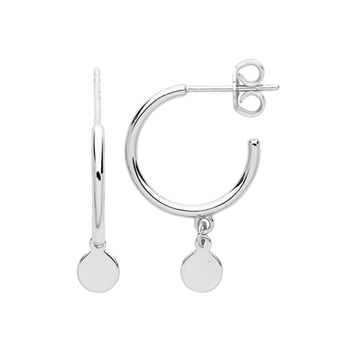 Rhodium Plated Earrings