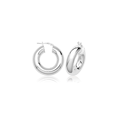 Plain Hoop Earrings