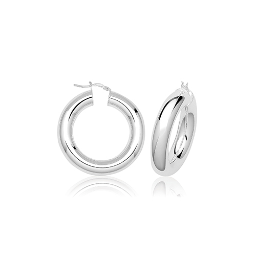 Plain Hoop Earrings