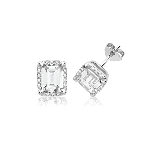 CZ Stud Earrings