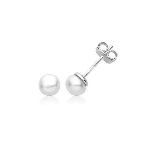 Pearl Stud Earrings