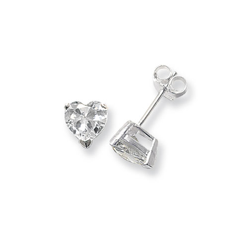 Heart Shape Stud Earring