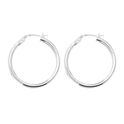 Plain Hoop Earrings