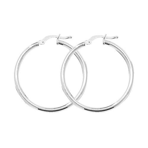 Plain Hoop Earrings