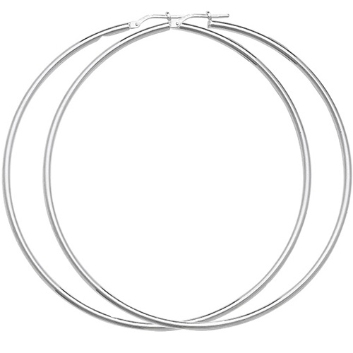 Plain Hoop Earrings