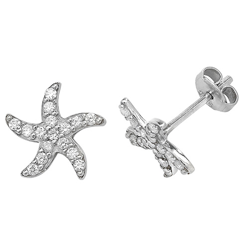 Cz Stud Earrings