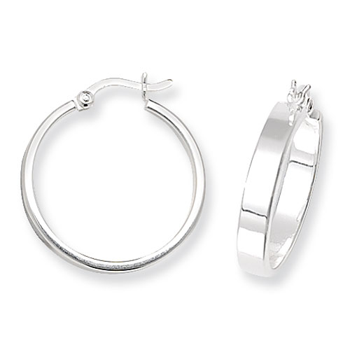 Plain Hoop Earrings
