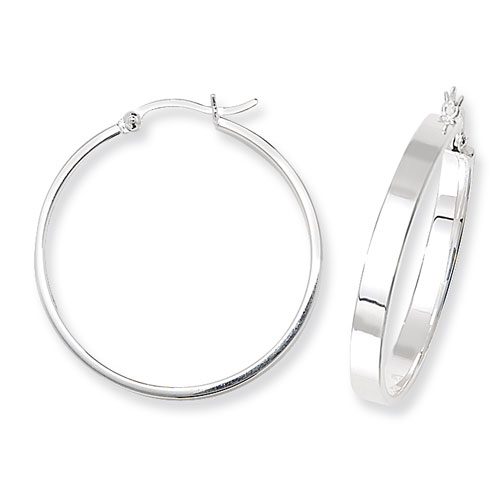 Plain Hoop Earrings