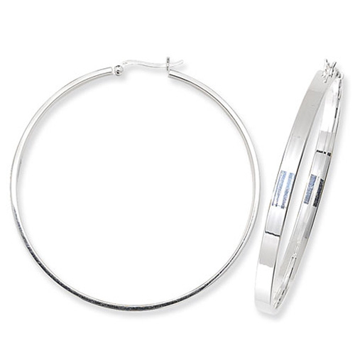 Plain Hoop Earrings