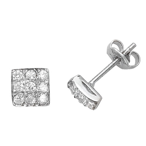 CZ Stud Earrings