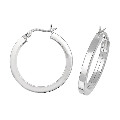 Plain Hoop Earrings