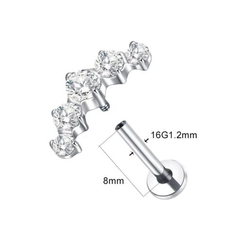 Internally Threaded Flat Back