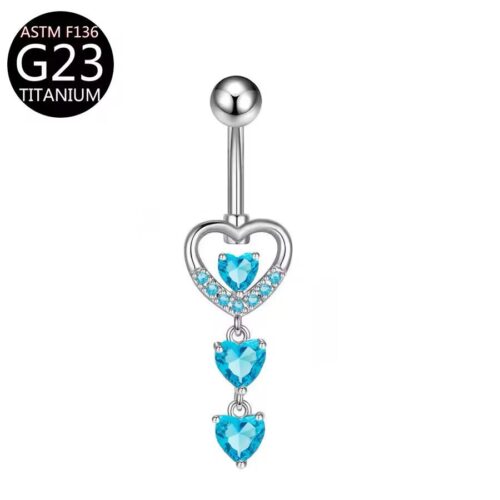 Hanging Heart Belly Bar