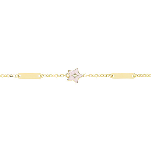 Enamel North Star Bracelet