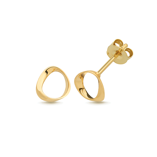 Mobius Stud Earrings