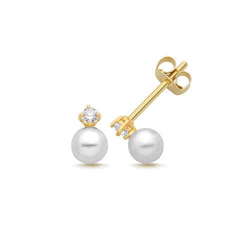 Pearl Stud Earrings