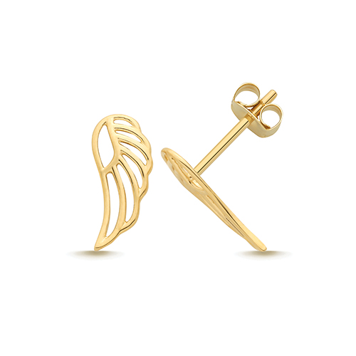 Angel Wings Stud Earrings