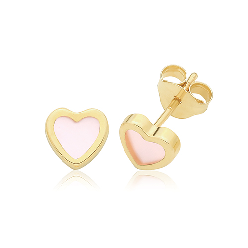 Heart Stud Earrings