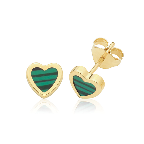 Heart Stud Earrings