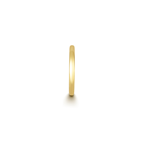 18ct Yellow Gold Cartilage Earring Solid Round Tube Clicker 1.5mm x 12.0mm - Image 3