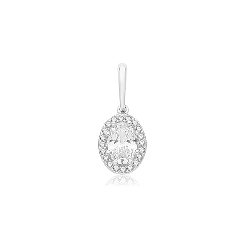 Cubic Zirconia Pendant