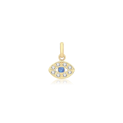 Evil Eye CZ Pendant