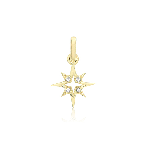 Starburst Pendant Charm