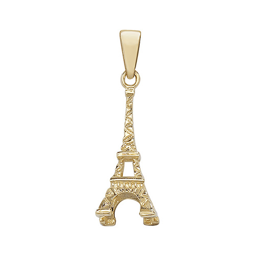 Gold Eiffel Tower Pendant