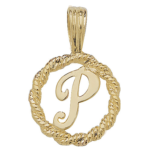 Initial P Pendant