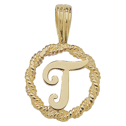 Initial T Pendant