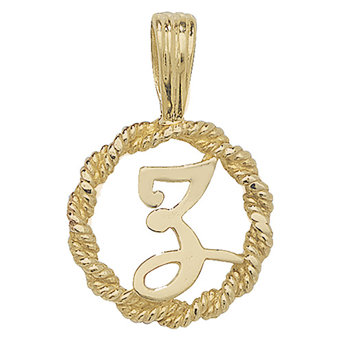 Initial Z Pendant