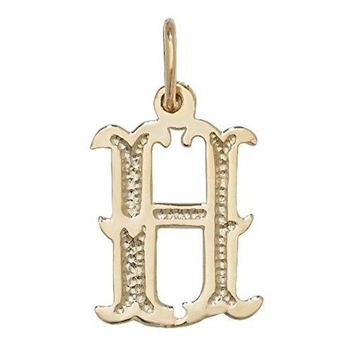 Initial H Pendant