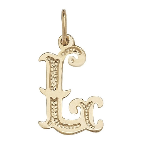 Initial L Pendant