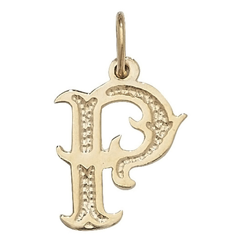 Initial P Pendant
