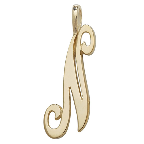 Initial N Pendant