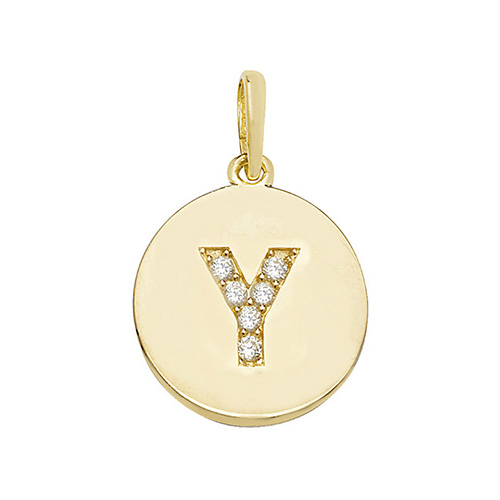 Initial Y Pendant