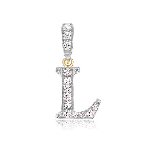 Initial L Pendant