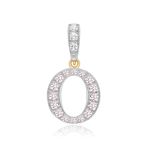 Initial O Pendant