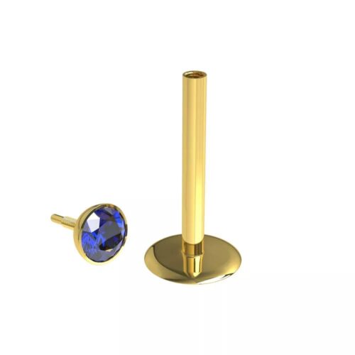 Threaded Labret Flatback