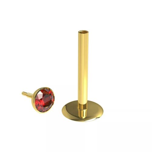 Threaded Labret Flatback