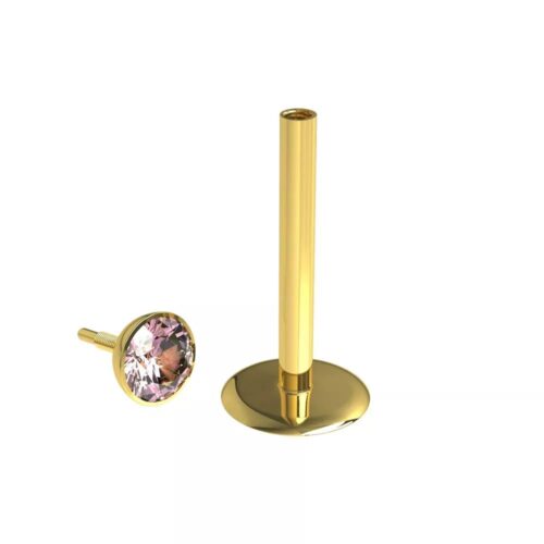 Threaded Labret Flatback