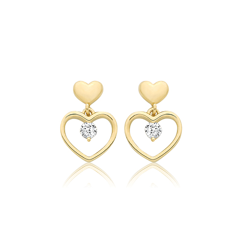 Charm Drop Earring