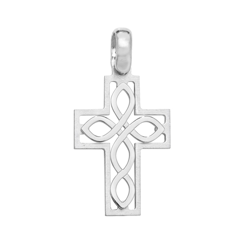 Silver Cetlic Cross Pendant