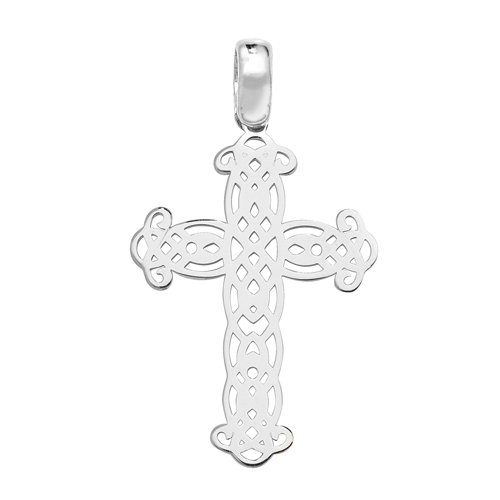 Silver Cetlic Cross Pendant