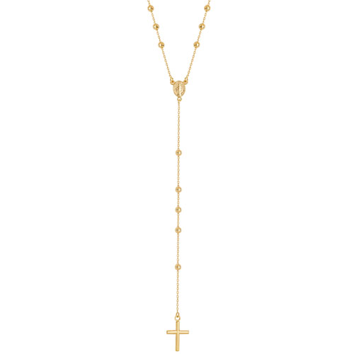 Gold Rosary Necklet