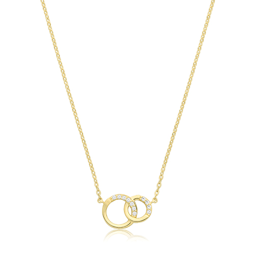 Interlocking Circles Necklace