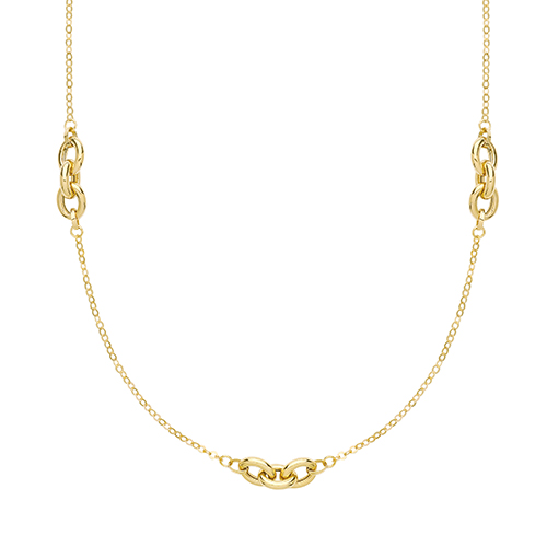 Interlocking Circle Necklace