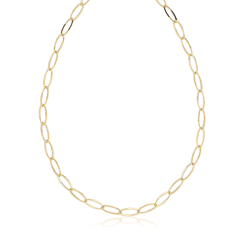 Gold Hollow Necklet
