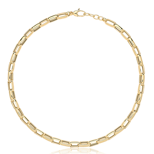 Gold Hollow Necklet