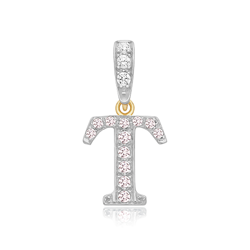 Initial T Pendant